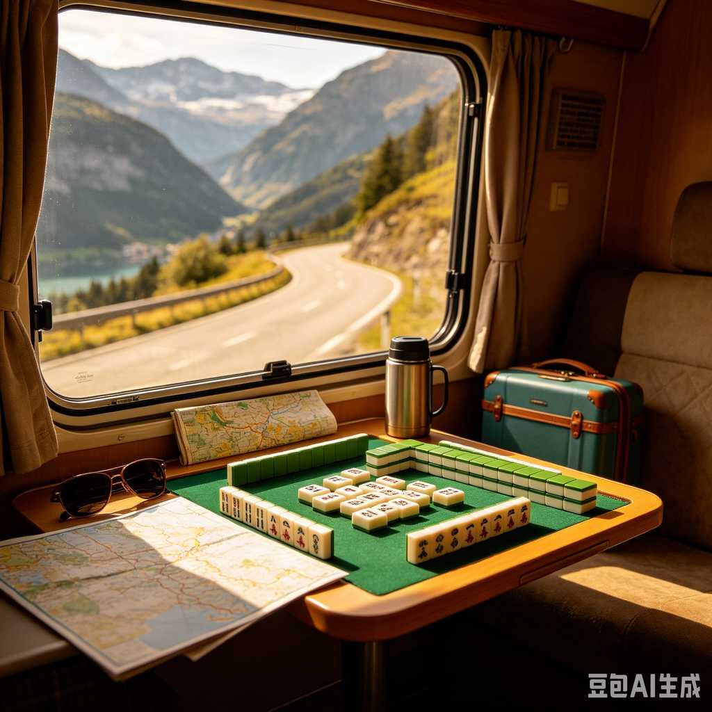 colored mahjong tile racks