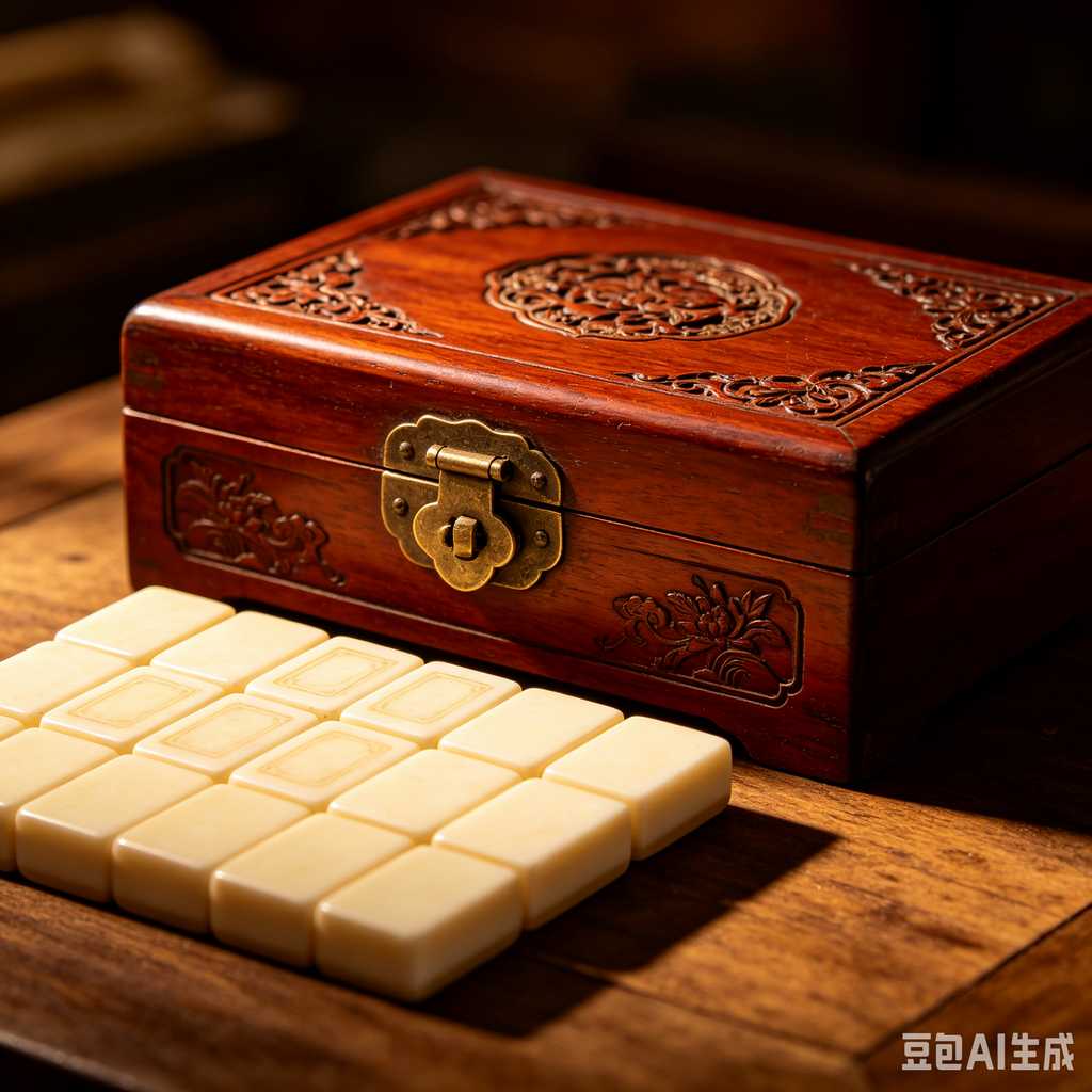 colorful mini mahjong tiles