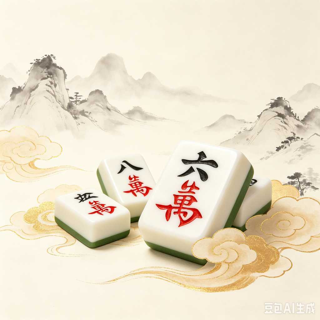 holiday themed mahjong tiles