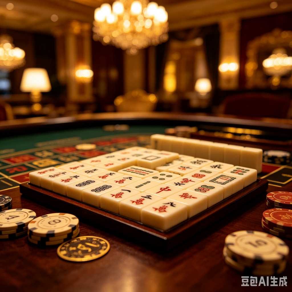 hand carved mahjong tiles